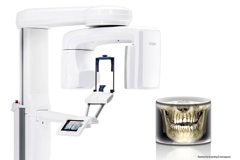 La Planmeca Viso® G3, panoramique dentaire 3D/2D, image de haute qualité, CBCT multifonctions avec une unité évolutive