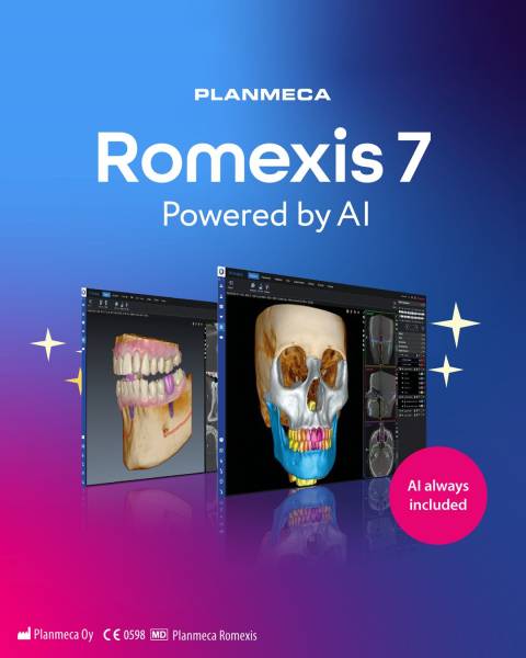 Logiciel imagerie dentaire Romexis 7 Planmeca