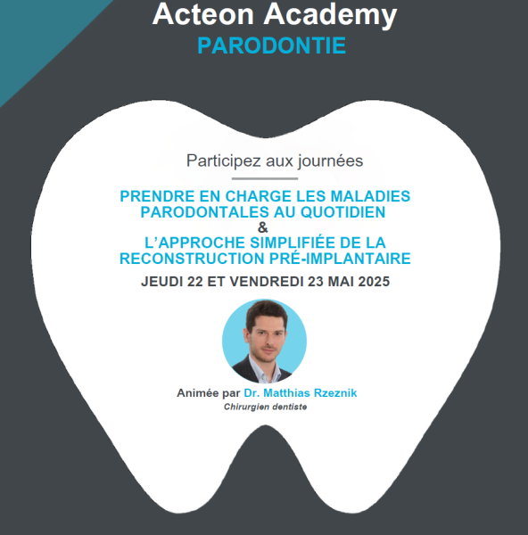 Conférence et travaux pratiques Parodontie