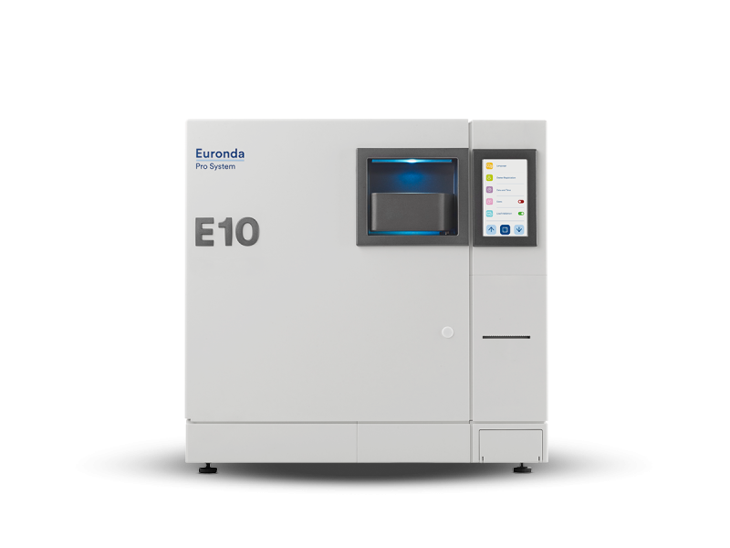 AUTOCLAVE E10 de Euronda, autoclave avant-gardistes de la ligne Euronda Pro System