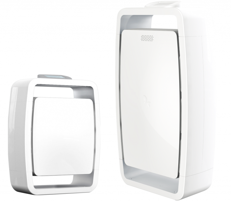 Eolis Air Manager 600s et 1200S Nateo Santé, purificateur d'air silencieux, planification journalière